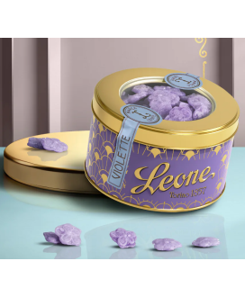 Pastiglie Leone - Tondino Drops Violette - 150g