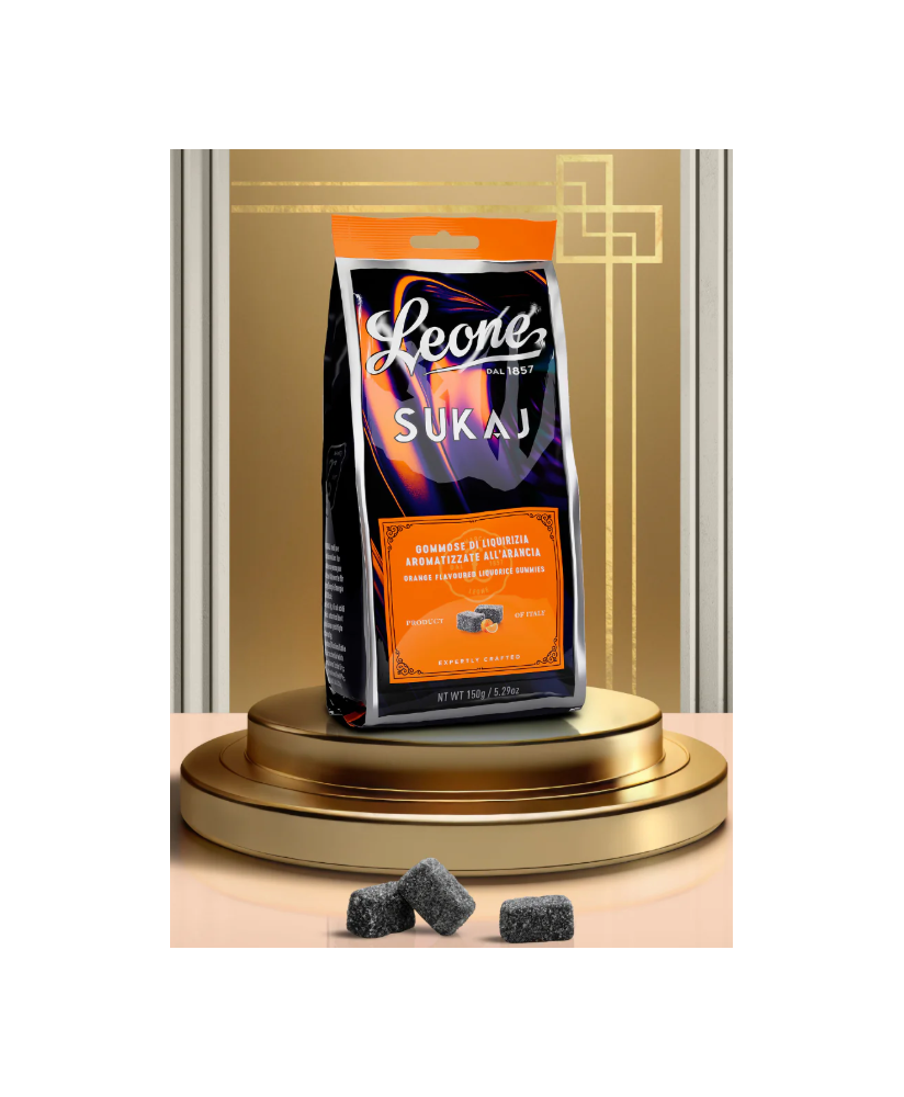 Pastiglie Leone - Sacchetto Caramelle Gommose Sukaj - 150g