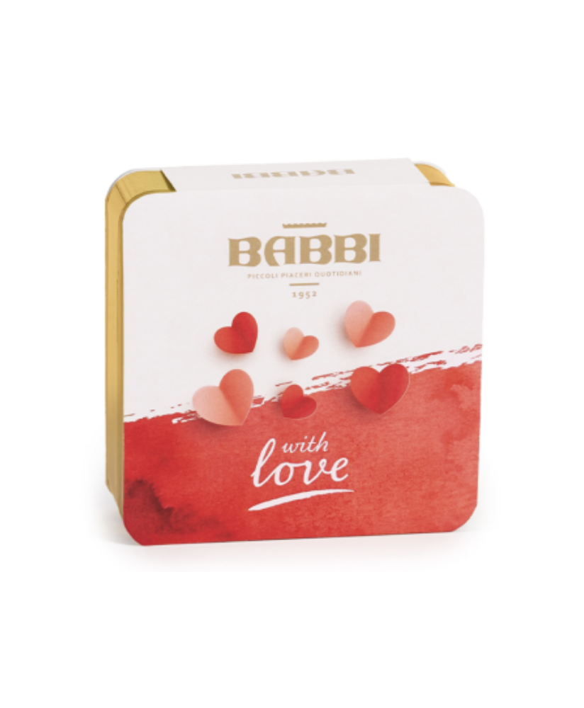 Online sale Delicious Waferini FILLED WITH VANILLA CREAM AND HAZELNUT. METAL BOX WITH IMAGES OF ROMAGNA. Vulpitta Corso 101