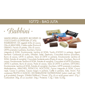 Babbi - Assortimento - Bag Juta - 370g