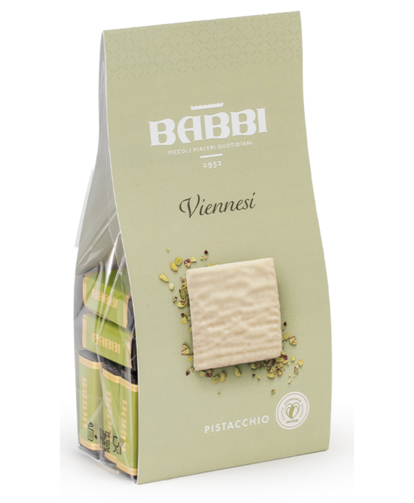 Babbi 10 Viennesi Pistachio in sacchetto dolci pensieri | corso101.com