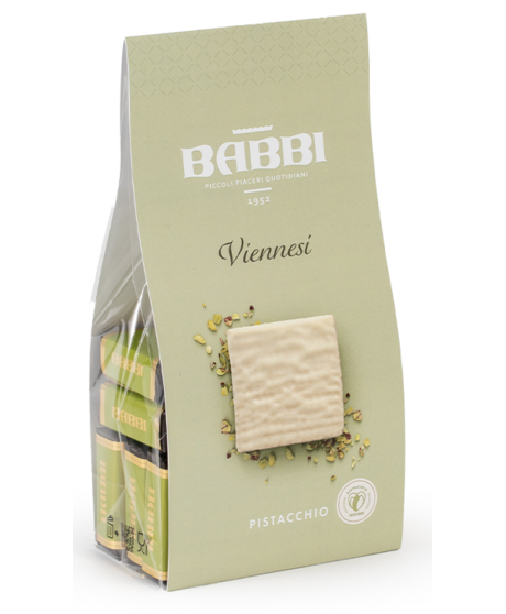 Babbi 10 Viennesi Pistachio in sacchetto dolci pensieri | corso101.com