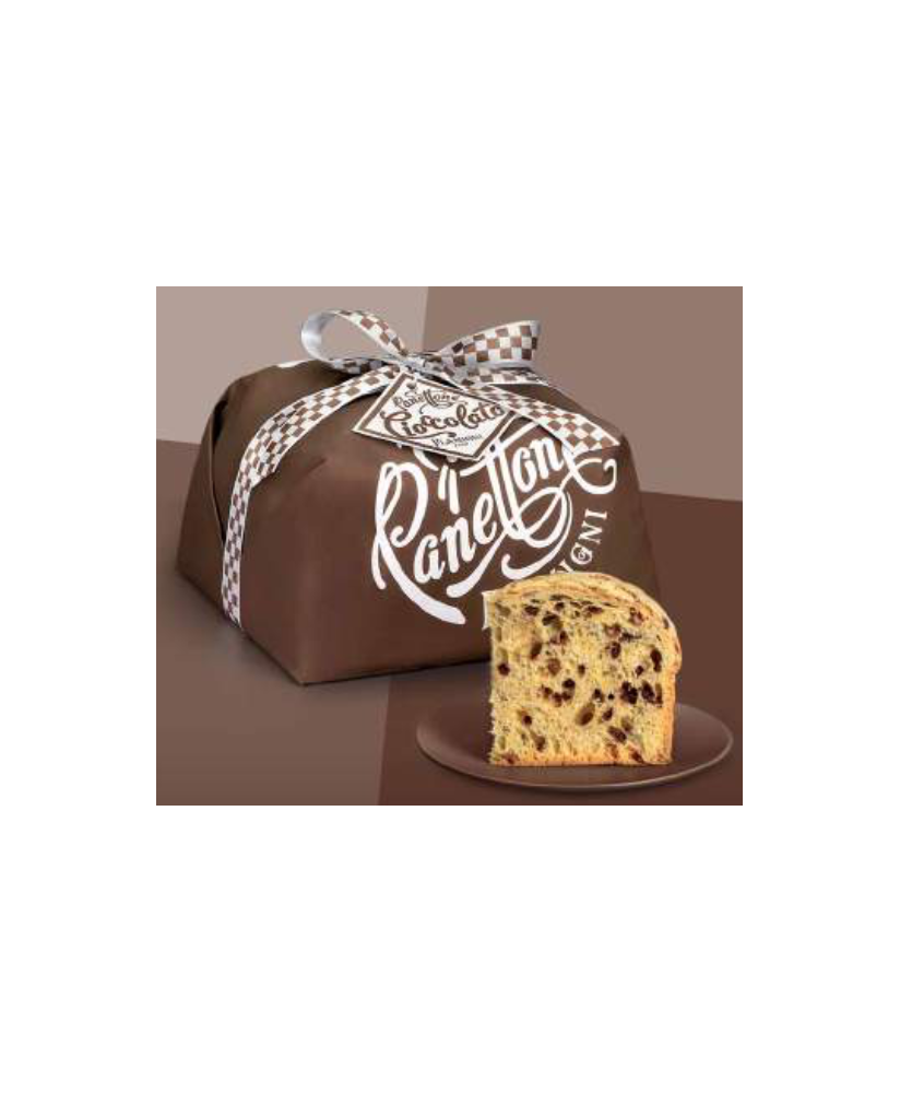 Vendita online panettone Flamigni con Gocce di Cioccolato. Shop on-line panettoni artigianali, dolce da forno lievitato naturalm