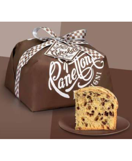 Vendita online panettone Flamigni con Gocce di Cioccolato. Shop on-line panettoni artigianali, dolce da forno lievitato naturalm