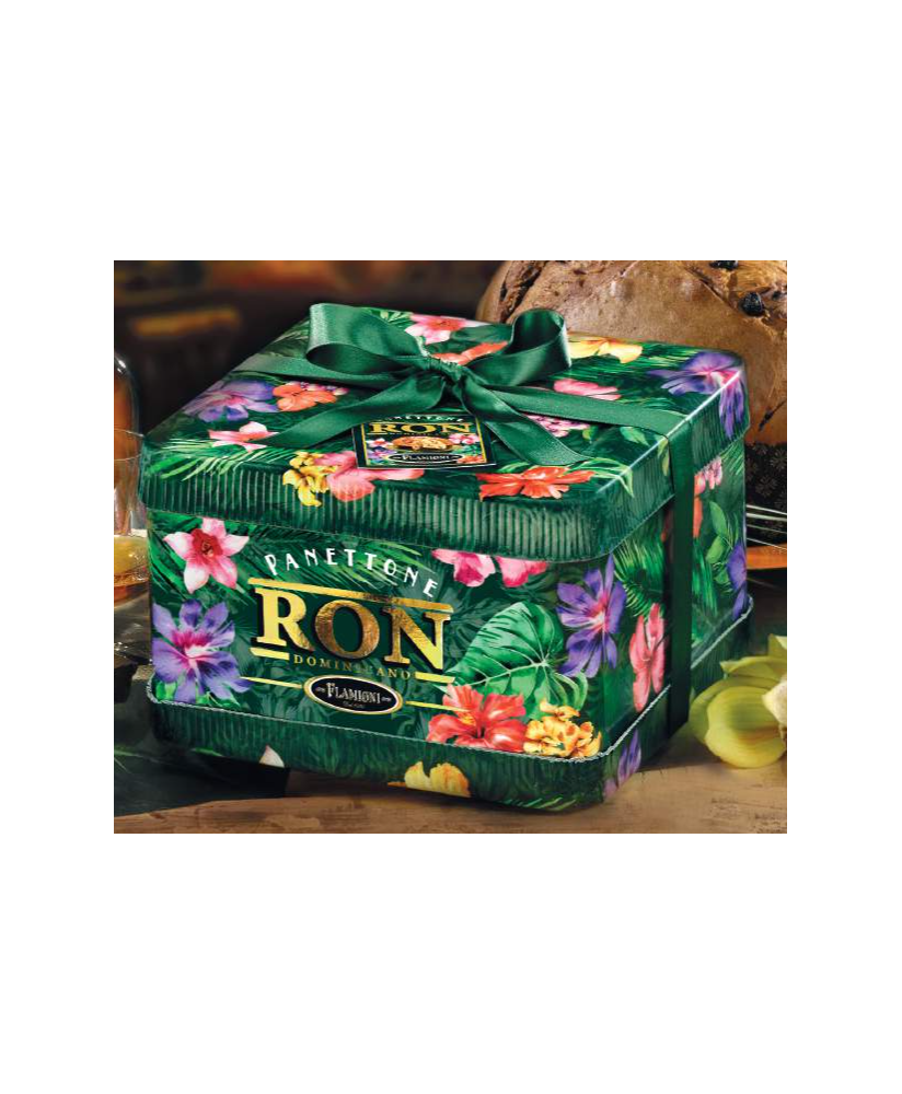 Flamigni Panettone Rum Barcelo' Imperial and chocolate | corso101.com