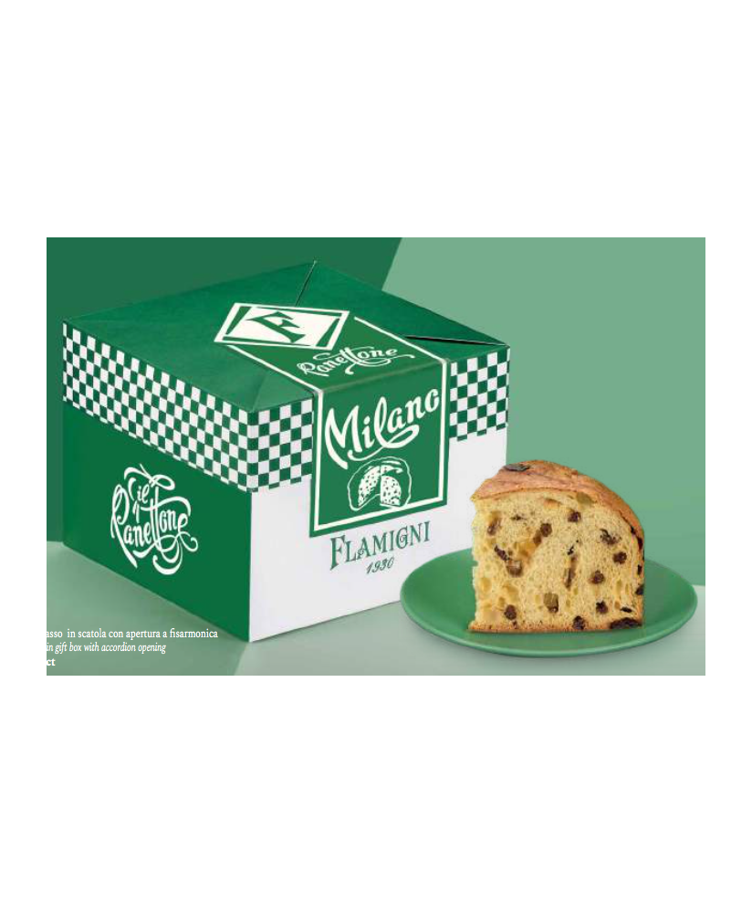Flamigni - Panettone Milano Basso in Scatola - 500g