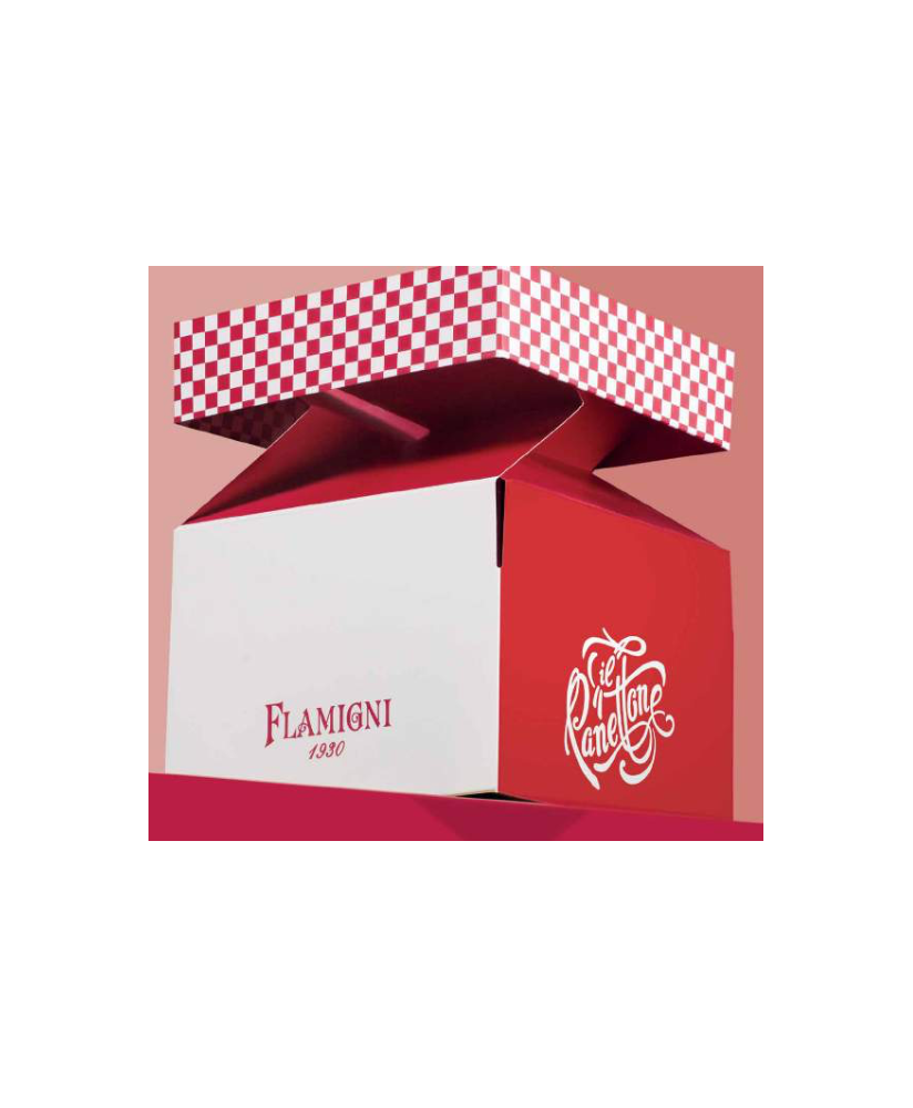 Flamigni - Box Panettone Almond Glazed - 500g