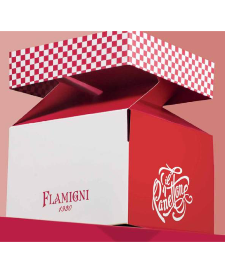 Flamigni - Box Panettone Almond Glazed - 500g Flamigni - Box Panettone Almond Glazed - 500g