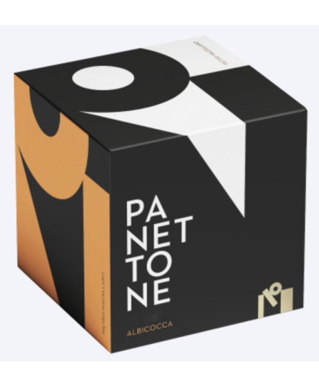 Pietro Macellaro - Panettone with candied Vesuvius pellecchiella apricots - 1000g Pietro Macellaro - Panettone with candied Vesuvius pellecchiella apricots - 1000g