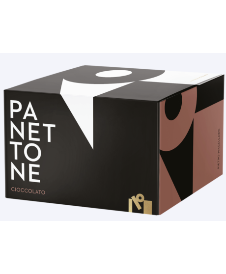 Pietro Macellaro - Panettone with chocolate cream - 1000g Pietro Macellaro - Panettone with chocolate cream - 1000g