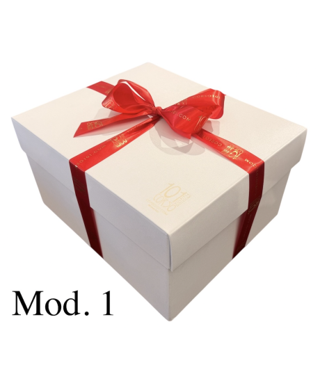 Online sales packaging boxes with Christmas 2014 Albertengo artisan panettone, nougat, chocolates and Prosecco or Franciacorta.