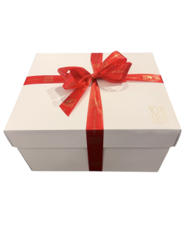 Vendita online confezioni Natale 2014 scatole con panettone artigianale Filippi, Torrone, cioccolatini e prosecco o franciacorta