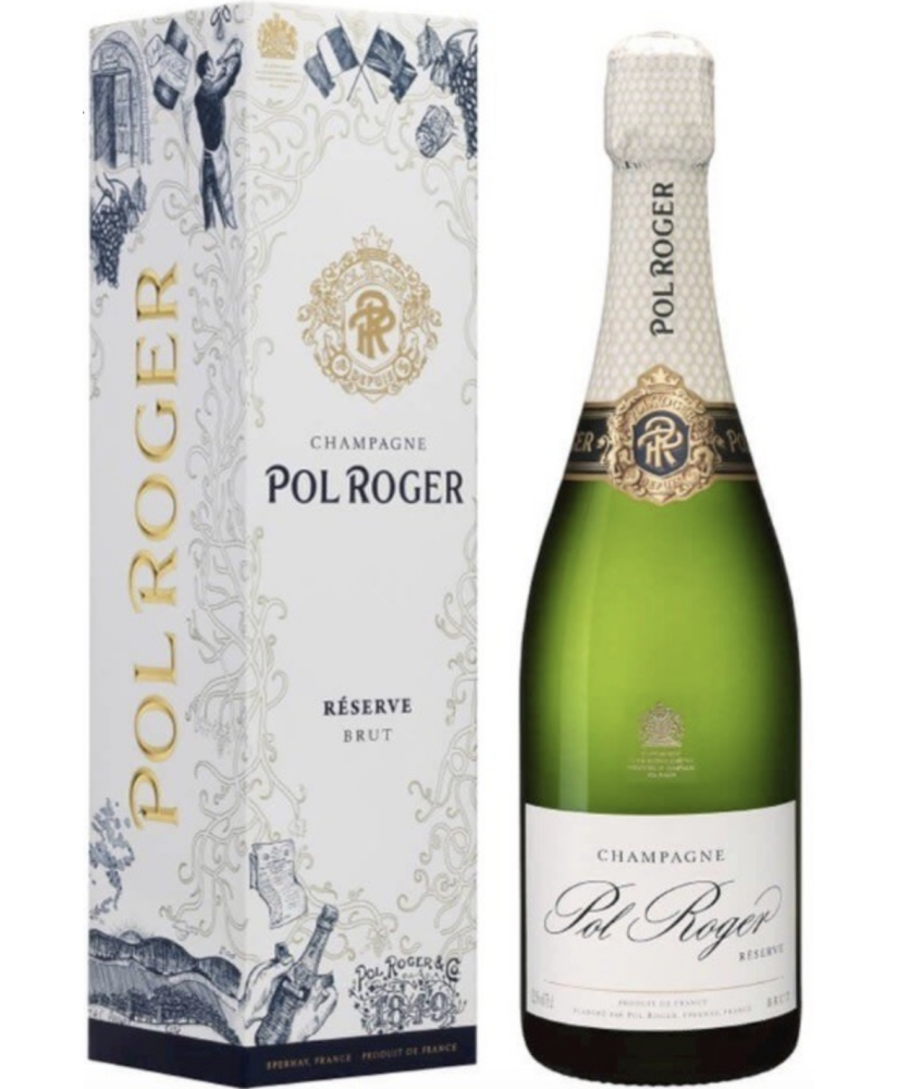 Vendita online Champagne Pol Roger Extra Cuvée de Réserve astucciato. Shop on line Pol Roger al miglior prezzo lo champagne di W