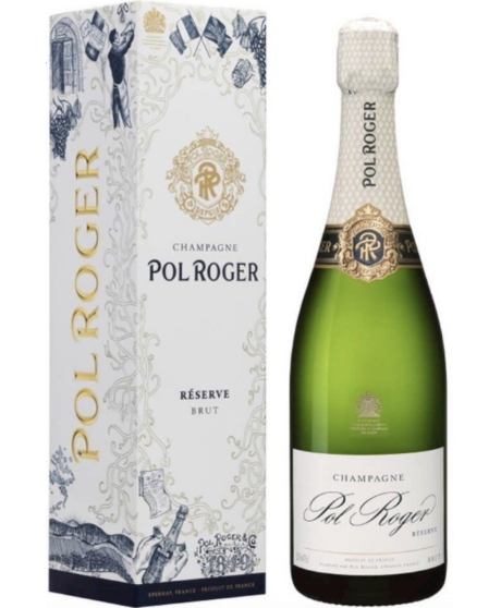 Vendita online Champagne Pol Roger Extra Cuvée de Réserve astucciato. Shop on line Pol Roger al miglior prezzo lo champagne di W