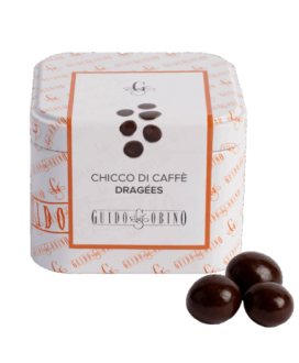 Guido Gobino - Chicchi di Caffè Ricoperti di Cioccolato Fondente - Lattina 120g