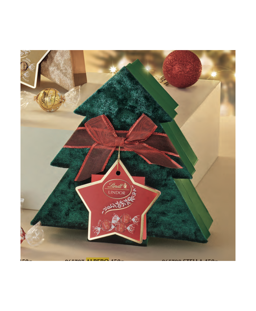 Vendita online scatole regalo di cioccolatini Lindor, Lindt & Sprüngli al miglior prezzo. Shop on line confezioni Natalizie Lind