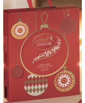 Lindt - Scatola Natale Lindor Latte - 250g