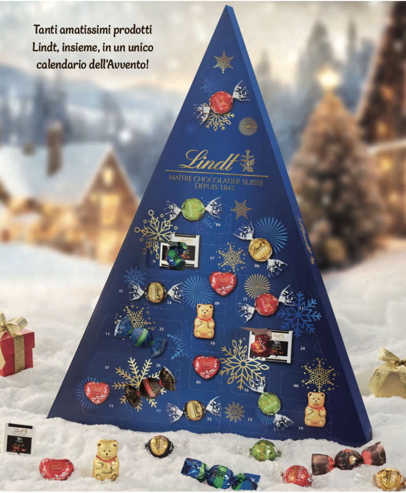 Lindt - Advent Calendar Assorted Pralines - 332g