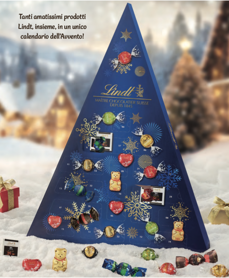 Lindt - Advent Calendar Assorted Pralines - 332g