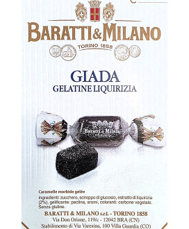 Baratti & Milano - Gelatine alla liquirizia