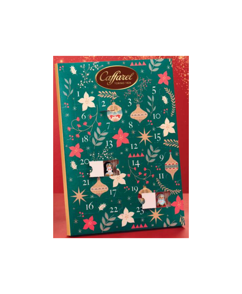 Vendita online Calendario d'Avvento con cioccolatini Caffarel senza glutine al miglior prezzo. Shop on line confezioni Natalizie Vendita online Calendario d'Avvento con cioccolatini Caffarel senza glutine al miglior prezzo. Shop on line confezioni Natalizie