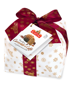 Vendita online panettoni Albertengo artigianali. Shop on line panettone artigianale di pasticceria con gocce di cioccolato e caf