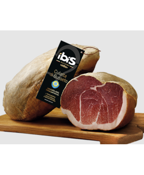 Ibis Salumi - Culatta di Busseto intera - 5,5 kg ca. Ibis Salumi - Culatta di Busseto intera - 5,5 kg ca.