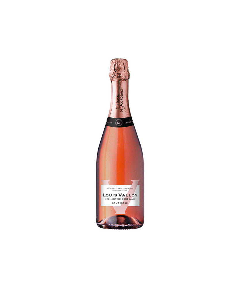 Louis Vallon - Brut Rosé - Crémant de Bordeaux - 75cl