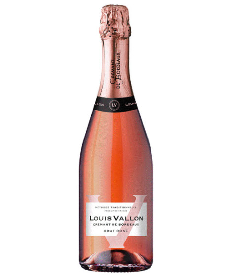 Louis Vallon - Brut Rosé - Crémant de Bordeaux - 75cl
