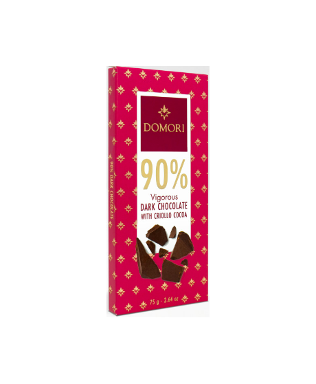 Domori Trinitario 90% cocoa - Online shop italian dark chocolate bars Domori - Shop online and price quality Domori Trinitario 90% cocoa - Online shop italian dark chocolate bars Domori - Shop online and price quality