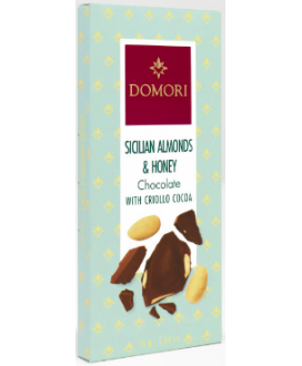 Domori - Antologia - Chocolate Bar with Almonds and Honey - 75g