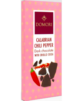 Domori - Antologia - Dark Chocolate bar with Calabrian Chili Pepper - 75g