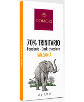 Domori tavolette di cioccolato fondente Tanzania online | corso101