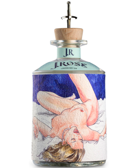 J.Rose - London Dry Gin Artigianale - JR03 - 70cl - Milo Manara J.Rose - London Dry Gin Artigianale - JR03 - 70cl - Milo Manara