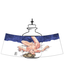 J. Rose - London Dry Gin Artigianale - JR03A - 70cl - Milo Manara - Astucciato