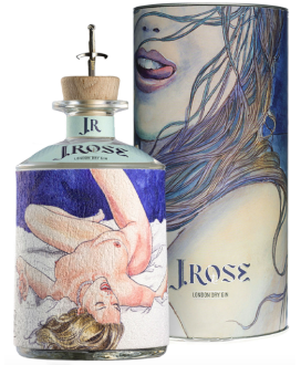 J.Rose - London Dry Gin Artigianale - JR03A - 70cl - Milo Manara - Gift Box