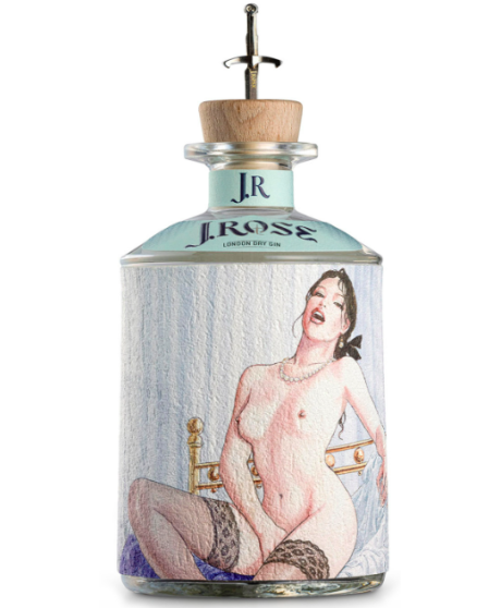 J. Rose - London Dry Gin Artigianale - JR06 - 70cl - Milo Manara