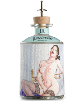 J. Rose - London Dry Gin Artigianale - JR06A - 70cl - Milo Manara - Astucciato