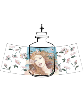 J. Rose - London Dry Gin Artigianale - JR09A - 70cl - Gift Box - Milo Manara