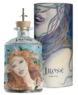 J. Rose - London Dry Gin Artigianale - JR09A - 70cl - Gift Box - Milo Manara