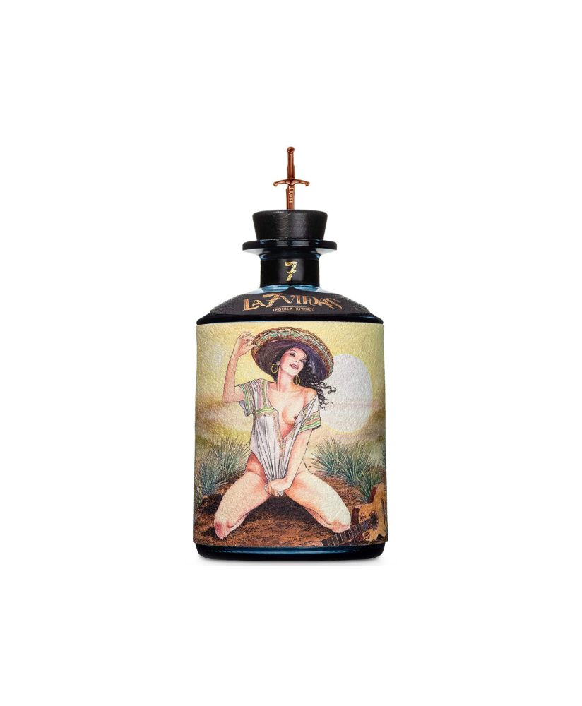 J. Rose - La7Vidas Tequila Reposado - L7V-R-M - 70cl - Milo Manara J. Rose - La7Vidas Tequila Reposado - L7V-R-M - 70cl - Milo Manara