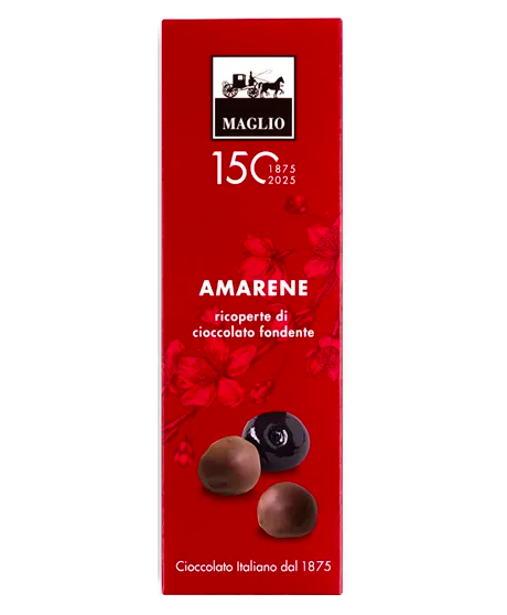 Vendita online Amarene ricoperte Maglio, amarene ricoperte di cioccolato fondente. Miglior prezzo online confezioni Maglio Vendita online Amarene ricoperte Maglio, amarene ricoperte di cioccolato fondente. Miglior prezzo online confezioni Maglio