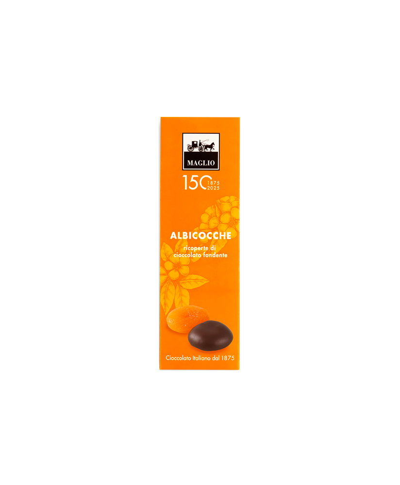 Shop Online Apricot covered dark chocolate Maglio online | corso101 Shop Online Apricot covered dark chocolate Maglio online | corso101
