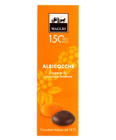 Shop Online Apricot covered dark chocolate Maglio online | corso101 Shop Online Apricot covered dark chocolate Maglio online | corso101