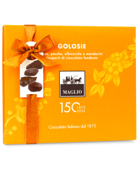 Vendita online Golosie Maglio, scorze di arance candite ricoperte di cioccolato. Miglior prezzo online confezioni di