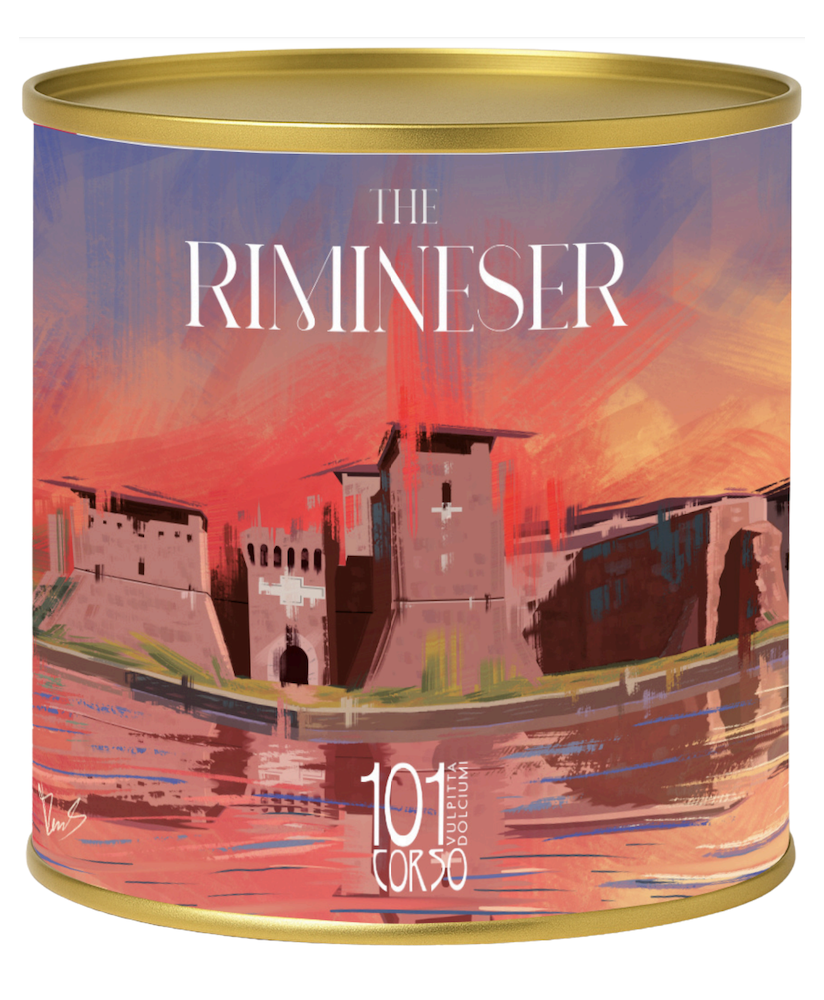 Panettone The Rimineser pasticceria identitaria di Antonio Manfredonia per Vulpitta Dolciumi - Corso101