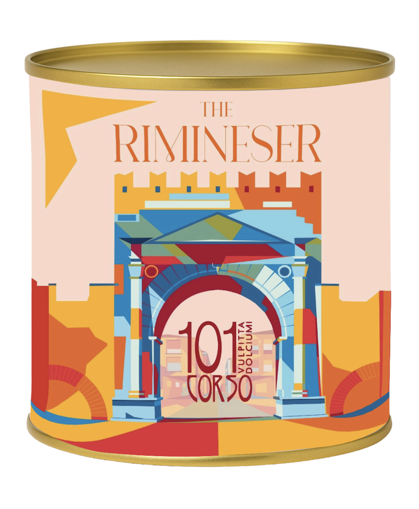 The Rimineser - Chocolate Panettone - 1000g - Pasticceria Identitaria Christmas Cake