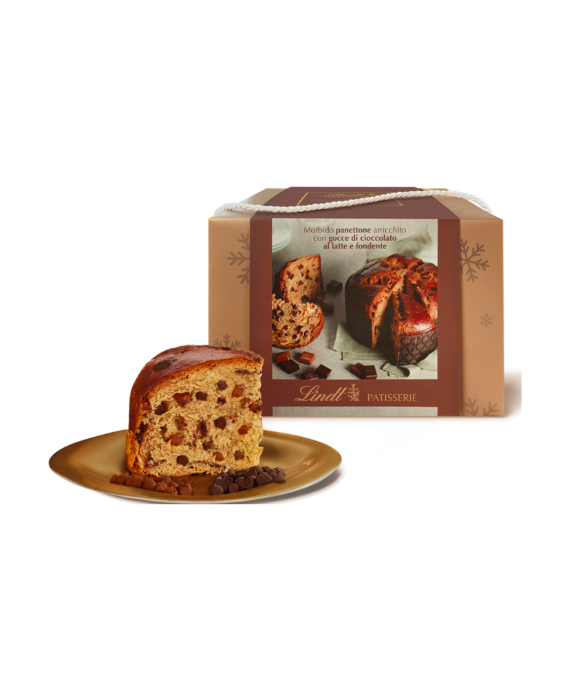 Panettoni Horvath, Lindt & Sprüngli. Vendita on line panettoni Horvath di Lindt tradizionale Milanese Basso con gocce di cioccol