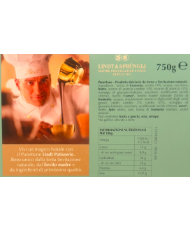 Panettoni Horvath, Lindt & Sprüngli. Vendita on line panettoni Horvath di Lindt tradizionale Milanese Basso con gocce di cioccol