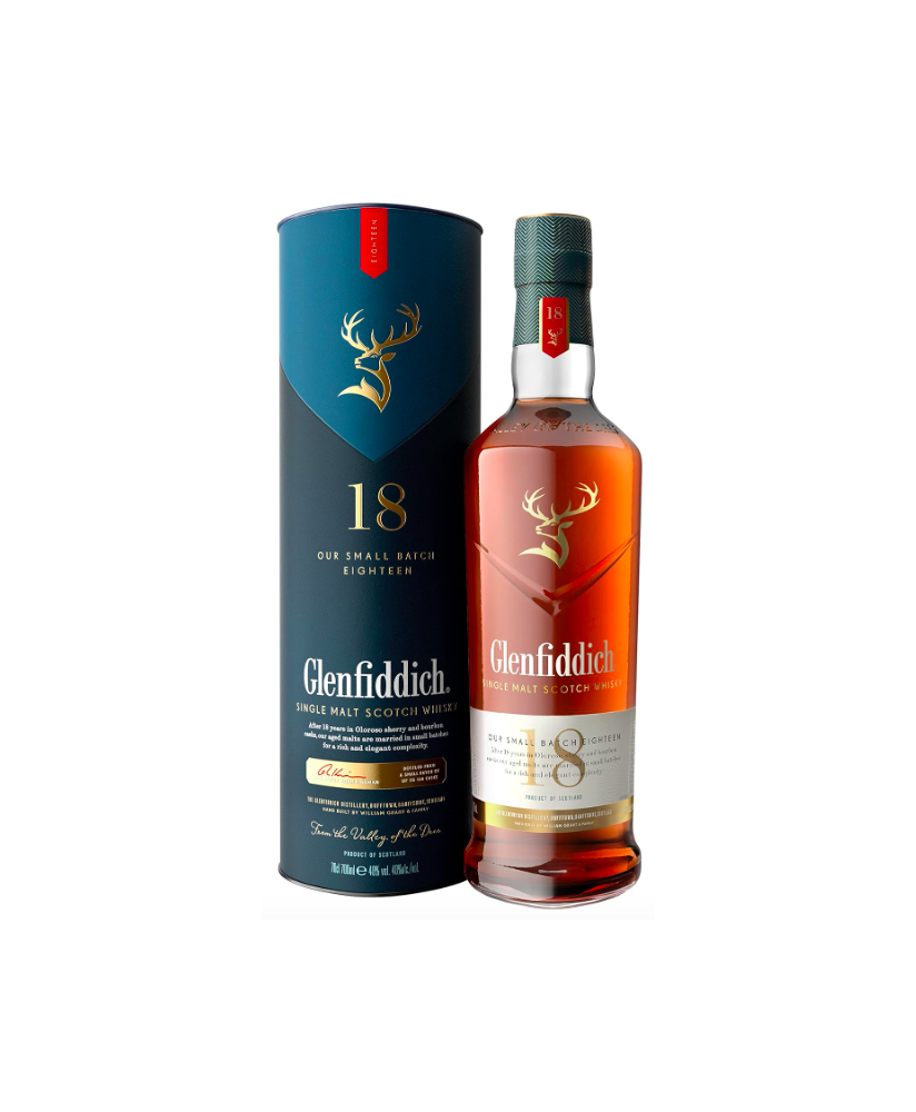 Glenfiddich Scotch Whisky sale online 18 years, shop online scotch whiskey aged the best online price